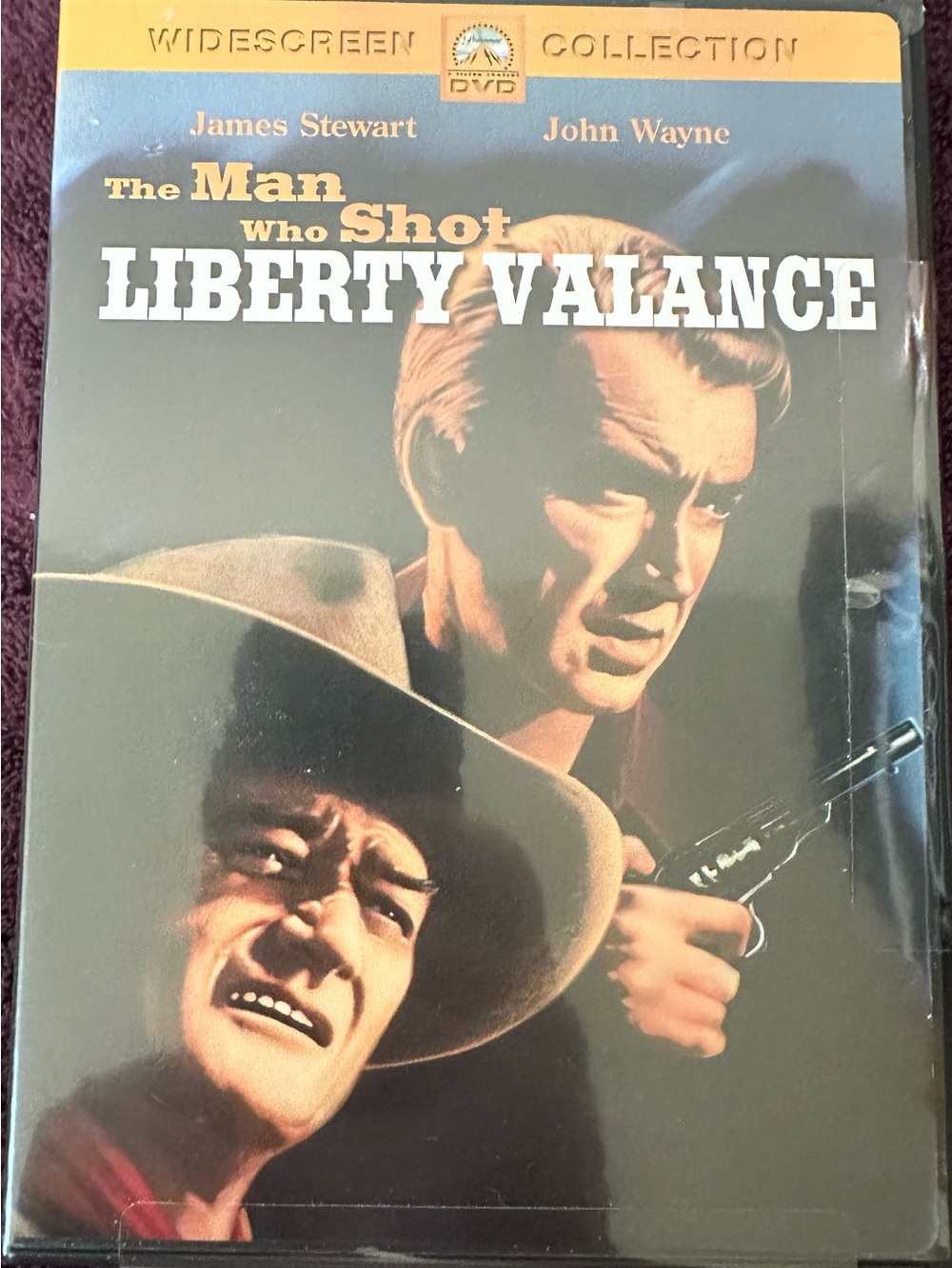 The Man Who Shot Liberty Valance -DVD- James Stewart - John Wayne